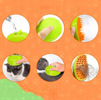 Elektryczna Szczotka Parowa z Mgiełką dla Psa i Kota – Masaż i Pielęgnacja Sierści 3w1